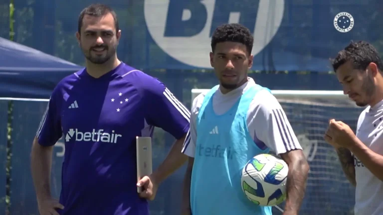 Filipe Machado: A gente está focado para conseguir mais uma vitória para o Cruzeiro