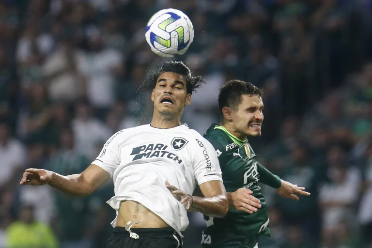 Confronto entre Botafogo e Palmeiras reúne três dos jogadores mais importantes do Brasileirão