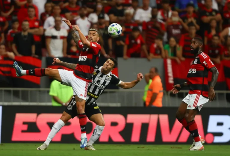 Fabrício Bruno admite dificuldades com um a menos e detona árbitro de Flamengo x Santos: Terrível