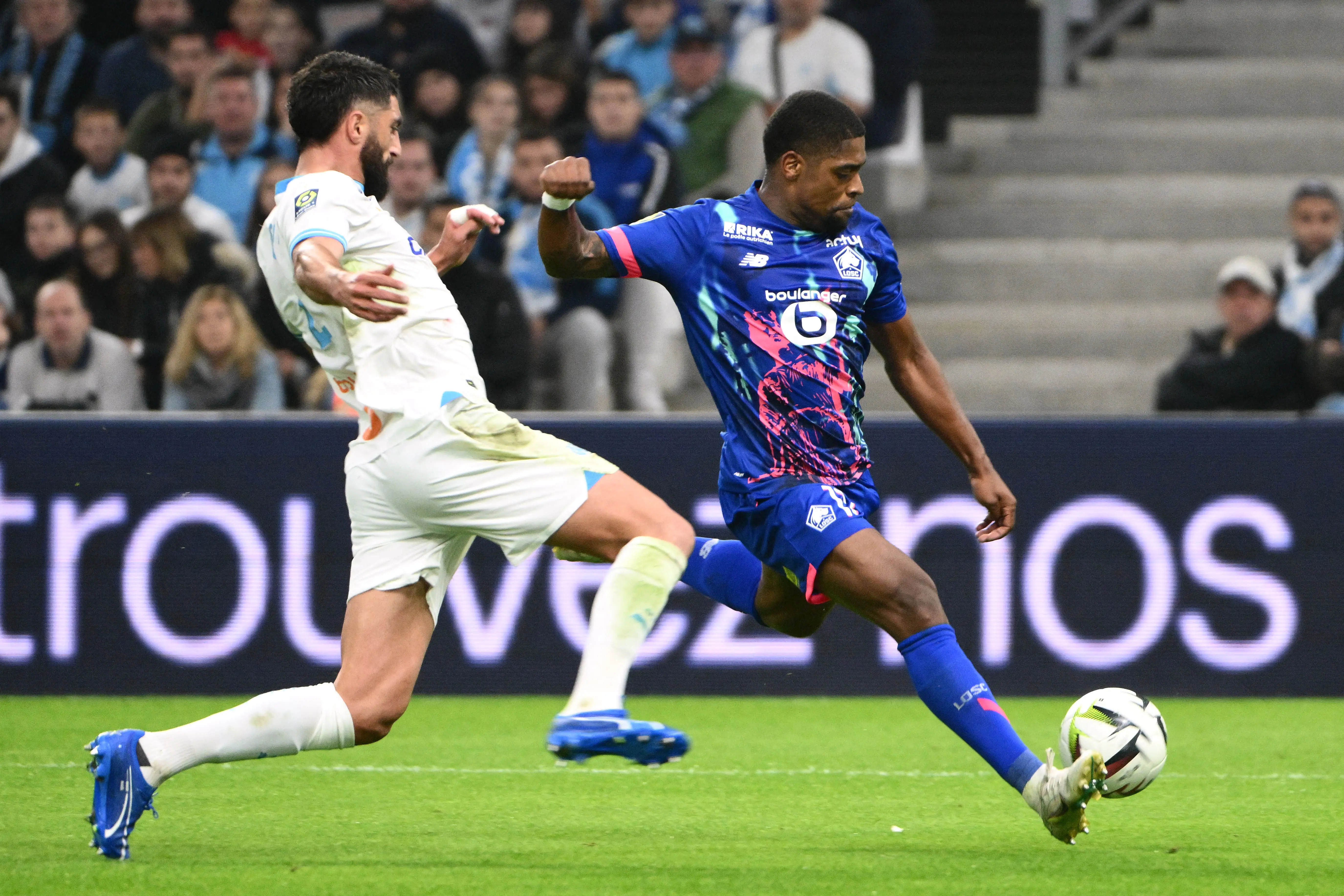 Veja fotos da partida entre Olympique de Marselha e Lille pelo ...