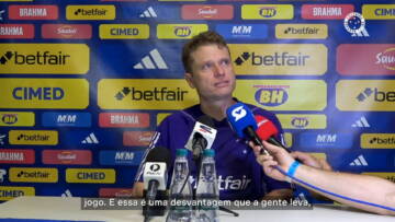 Técnico do Cruzeiro detalha preparação para reta final do Brasileirão
