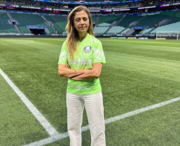 Com Palmeiras perto do título, Leila Pereira repete post polêmico: 
