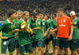 Palmeiras Sub-18 Celebra Conquista no Futsal em Clássico Contra Corinthians no Allianz