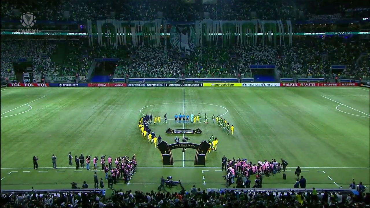 Despedida emocionante: torcida do Palmeiras homenageia Endrick no Allianz Parque.